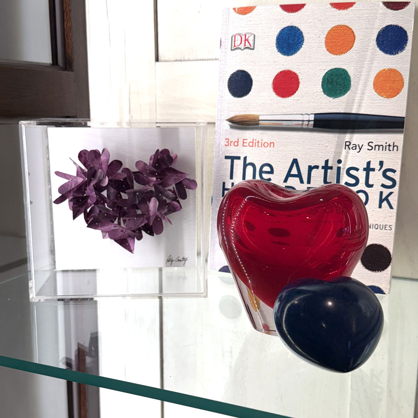 Royal Amor - Pinned Heart Shadow Box