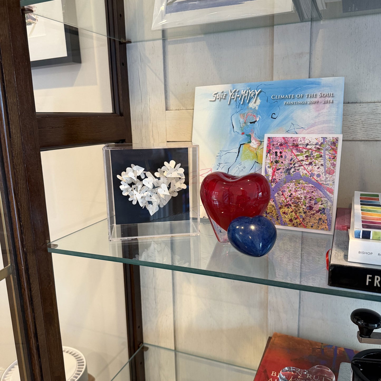 Minimalist Chic - Pinned Heart Shadow Box