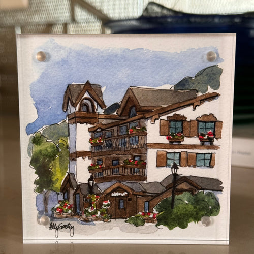 Tiny Vail Print - Bell Tower